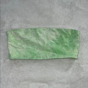 Tiger Mist Green Tube Top